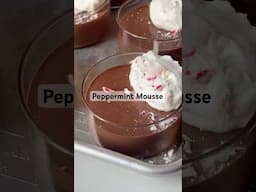 Peppermint Chocolate Mousse