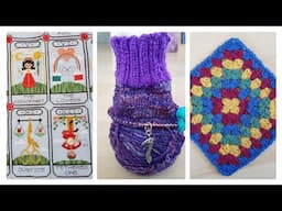 Knitting Cross Stitching and Crochet #MultiCrafter