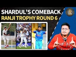 Ranji Trophy Round 6: Shardul Thakur's Comeback in Indian Team?