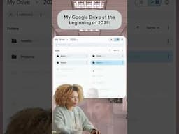As the year picks up speed, #GoogleDrive is here to keep you organized 🗂️ #Shorts