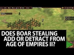 Does Boar Stealing Add or Detract From Age of Empires II?