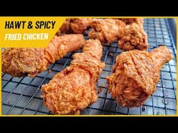 CRISPY SCOTCH BONNET FRIED CHICKEN | JUICY & DELICIOUS