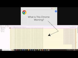 What is Warning Message "Chrome is moving towards a new experience without third party cookies"