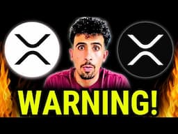 XRP SELL WARNING! 🚨 DO THIS NOW!!!