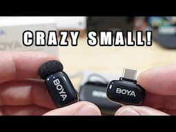 BOYA Mini World's SMALLEST Wireless Microphone