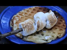 S'mores Campfire Waffle Recipe