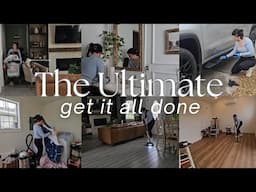 THE ULTIMATE HOME REFRESH | GET IT ALL DONE WITH ME | MASS CLEANING BEFORE TRAVEL