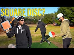 THROWING THE WEIRDEST DISCS WE'VE EVER SEEN!!?