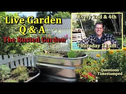 Vegetable Gardening Live  Monthly Questions & Answers E-51 (When to Start Seeds Indoors)