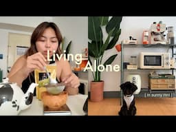 Living Alone in Manila • new coffee corner, what i eat, making matcha & slow mundane days 🍵