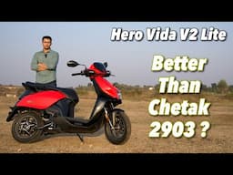 2025 Hero Vida V2 Lite Review - Better Than Bajaj Chetak 2903 ??