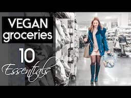 Vegan Grocery List (10 ESSENTIALS!)