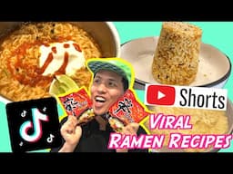 Spicy Ramen Hacks from tiktok + My way to eat Shin Ramyun!