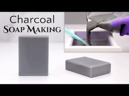 Simple Charcoal Soap Making