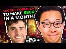 Lessons how this Recruiter made $80,000 in one month !!