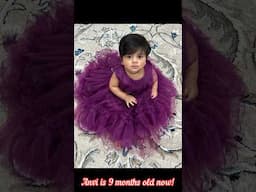 Anvi is 9 months old now #shortsfeed #shortsviral #shorts #shortvideo #nadhiravlogtamil #anvi