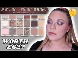 HUDA BEAUTY ICY NUDE PALETTE REVIEW | WORTH £62? | makeupwithalixkate