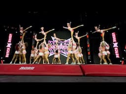 Cheer Extreme Lady Lux JamFest 2025 Stage View