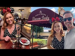 Our First Time Eating At Hollywood Brown Derby at Disney's Hollywood Studios + Indiana Jones Bar!