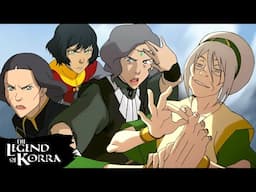 Every Beifong Moment Ever in 'The Legend of Korra' 💪 (ft. Toph, Lin, Opal, More!) | Avatar