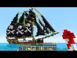 I Built An Actual Working Ship in Minecraft