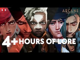 4+ Hours of Arcane Character Lore | Vi, Jinx, Silco, and More | Arcane Season 1 Explained (Audio)