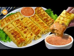 Tikka Crepe Roll Recipe,Ramzan Special Recipe,Iftar Recipes by Samina Food Story