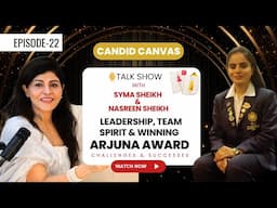 Nasreen Sheikh on Leadership, Team Spirit & Winning the Arjuna Award Syma Sheikh Podcast #podcast