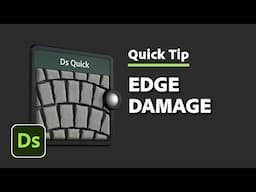 Edge Damage | Designer Quick Tip #36 | Adobe Substance 3D