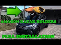 How To Install Kayak Holders On A Roof Rack Toyota CHR PRT.2