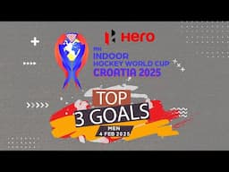 FIH Indoor Hockey World Cup Croatia 2025 - Hero Top Goals - Day 2 | Men