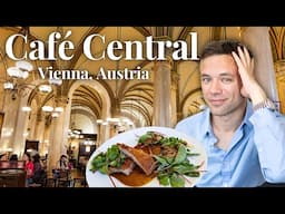 Eating at Café Central. Vienna, Austria. A Beautiful TOURIST TRAP?