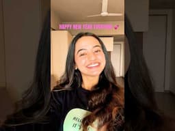 Happy 2025 everyone, wishing abundance of happiness and positivity 🫶💕 #hellyshah #shorts