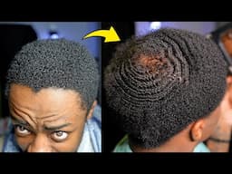 I Tried To REVIVE My WAVES After Having NAPPY HAIR For TWO WEEKS