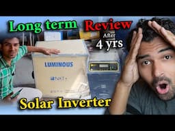 Solar Inverter Review After 4 Year | Luminous NXT+ 3.75 | MIX SOLID MEDIA |