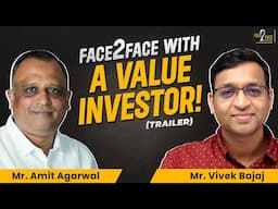 क्या SME Stocks में Invest करें ?? #Face2Face (Trailer) | Amit Agarwal | Vivek Bajaj