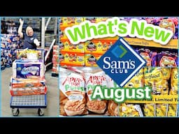 SAM'S CLUB SHOP WITH ME!!!!  plus HUGE HAUL, AUGUST 2023