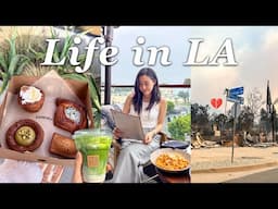 LA vlog: what life is like in Los Angeles, Koreatown food, before SoCal fires 💔🔥