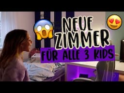 LIVE REAKTION - SO haben sie auf ihre NEUEN ZIMMER reagiert 😱😍