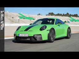 2025 Porsche 911 GT3 with Weissach Package (MT) | Greenyellow | Driving, Interior, Exterior [4K]