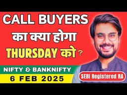 Nifty and BankNifty Prediction Thursday Expiry, 6 Feb 2025 |  Hero Zero Strategy | Rishi Money