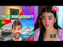 Reacting ON Riding a Bangladesh VIP Cruise vs Portugal Ferry Boat I 🇧🇩 vs 🇵🇹 ISteve লম্বা Long