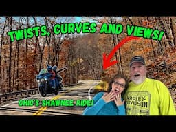 Unforgettable Views: Motorcycle Ride on Ohio's Shawnee Ride