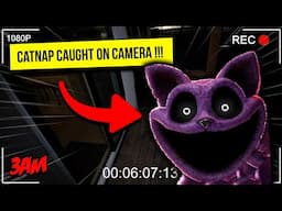 SECURITY CAMERAS CAUGHT CATNAP BREAKING INTO MY HOUSE AT 3AM !! (IT GOT JESTER!)