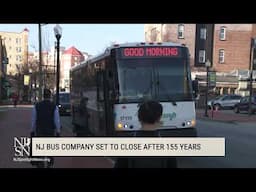 NJ bus company shuts down after 155 years