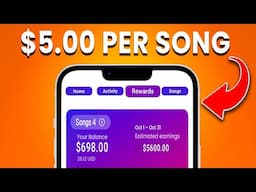 Listen to Music and Earn $5 Instantly!