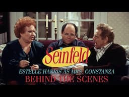 Seinfeld - Behind the Scenes - Estelle Harris as Mrs. Constanza