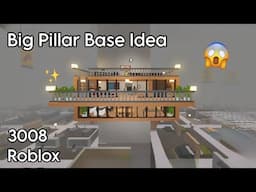 FULL TUTORIAL | BIG PILLAR BASE IDEA FOR 3008 ROBLOX | MyelPlays