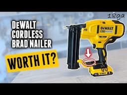 I bought the Dewalt Cordless Brad Nailer. I didn't expect THIS.