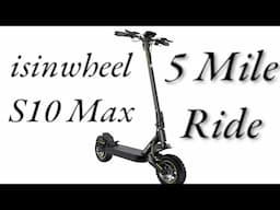 isinwheel S10 Max  - Afternoon Sunday Ride